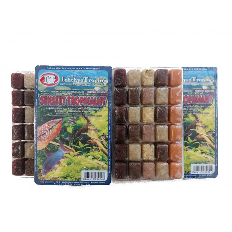 Przygotowanie i rozmrażanie pokarmu dla ryb