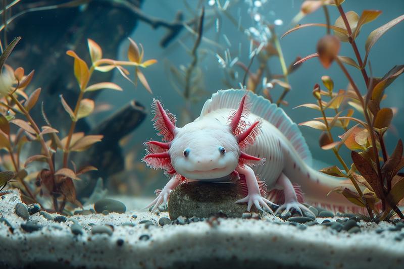Jak prawidłowo dbać o aksolotla – czego unikać w karmieniu i diecie?