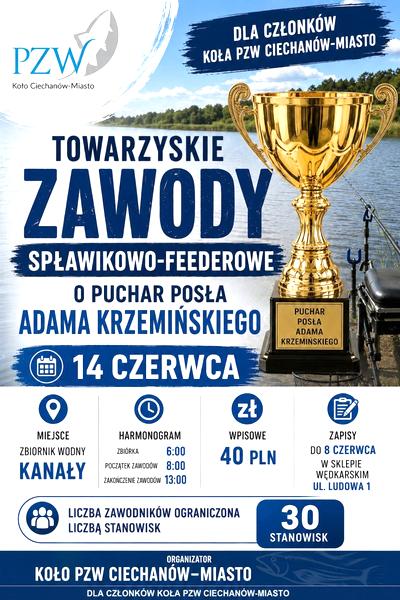 Wędkarstwo w PZW Ciechanów